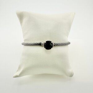 David Yurman Chatelaine Bracelet w/ Black Onyx - Size Medium